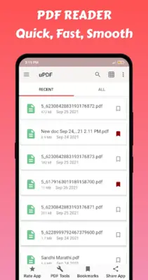 uPDF - PDF Reader, PDF Viewer android App screenshot 1